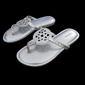 Torrid Medallion T-Strap Sandal (WW)